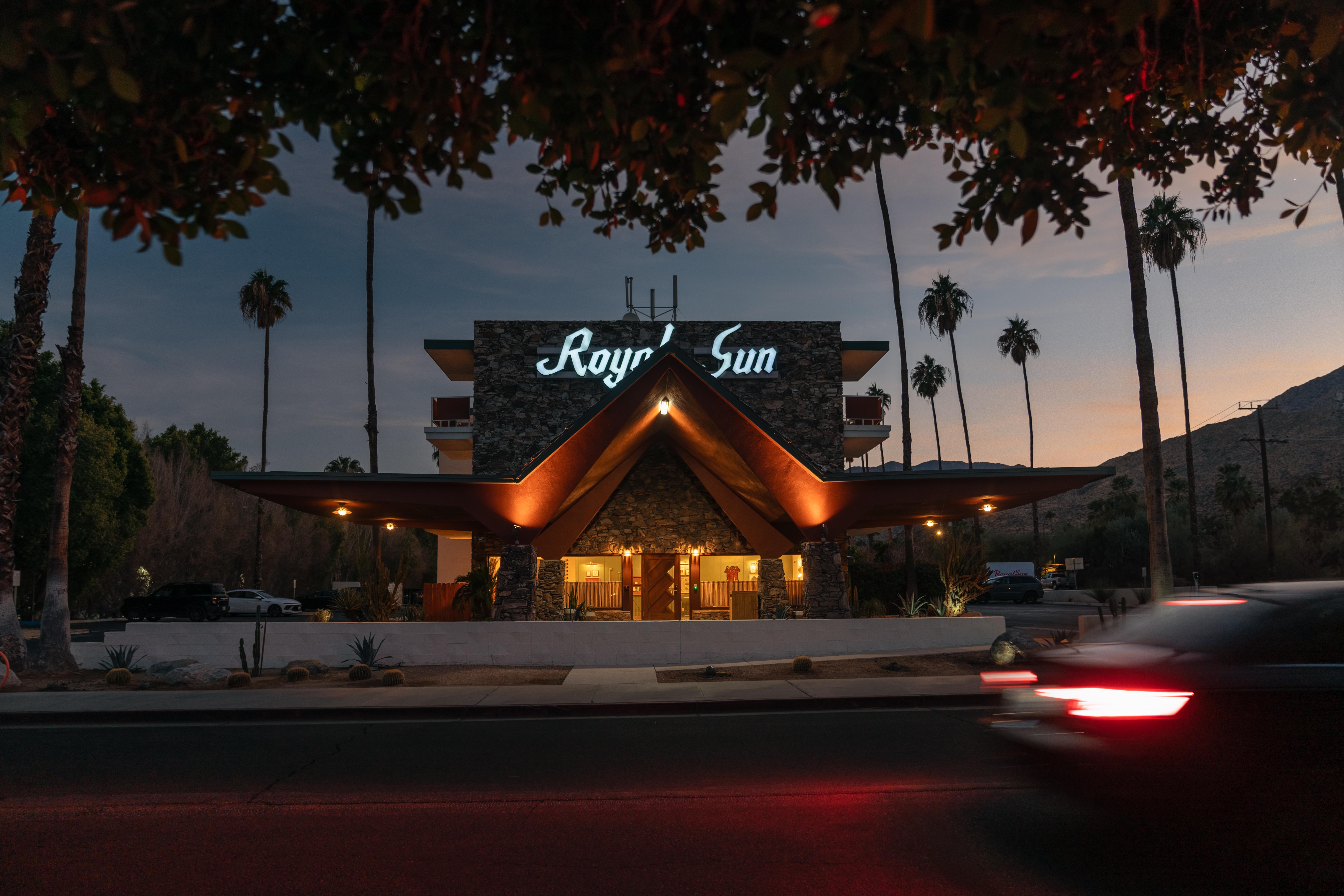 Royal Sun Palm Springs Hotell Eksteriør bilde