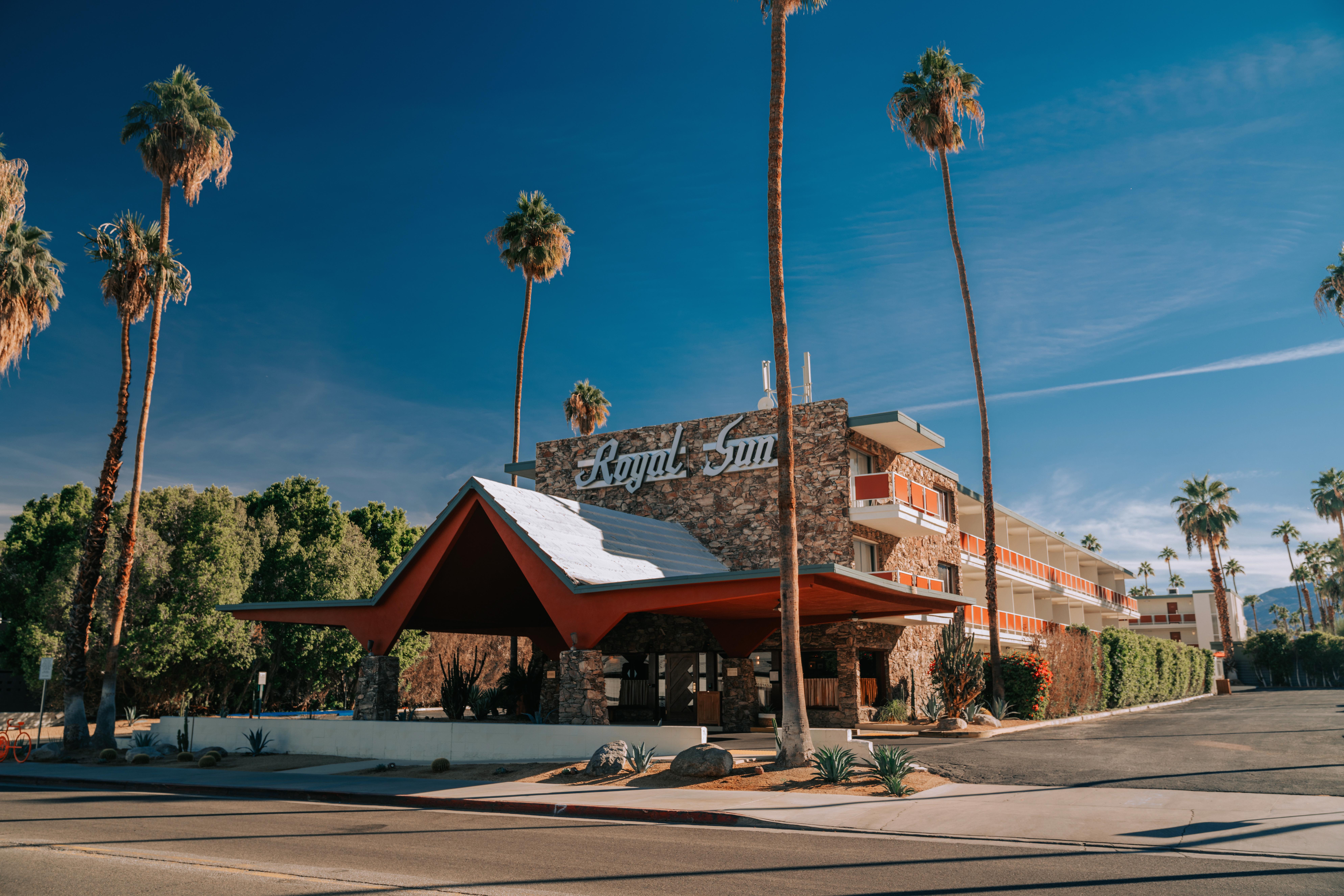 Royal Sun Palm Springs Hotell Eksteriør bilde