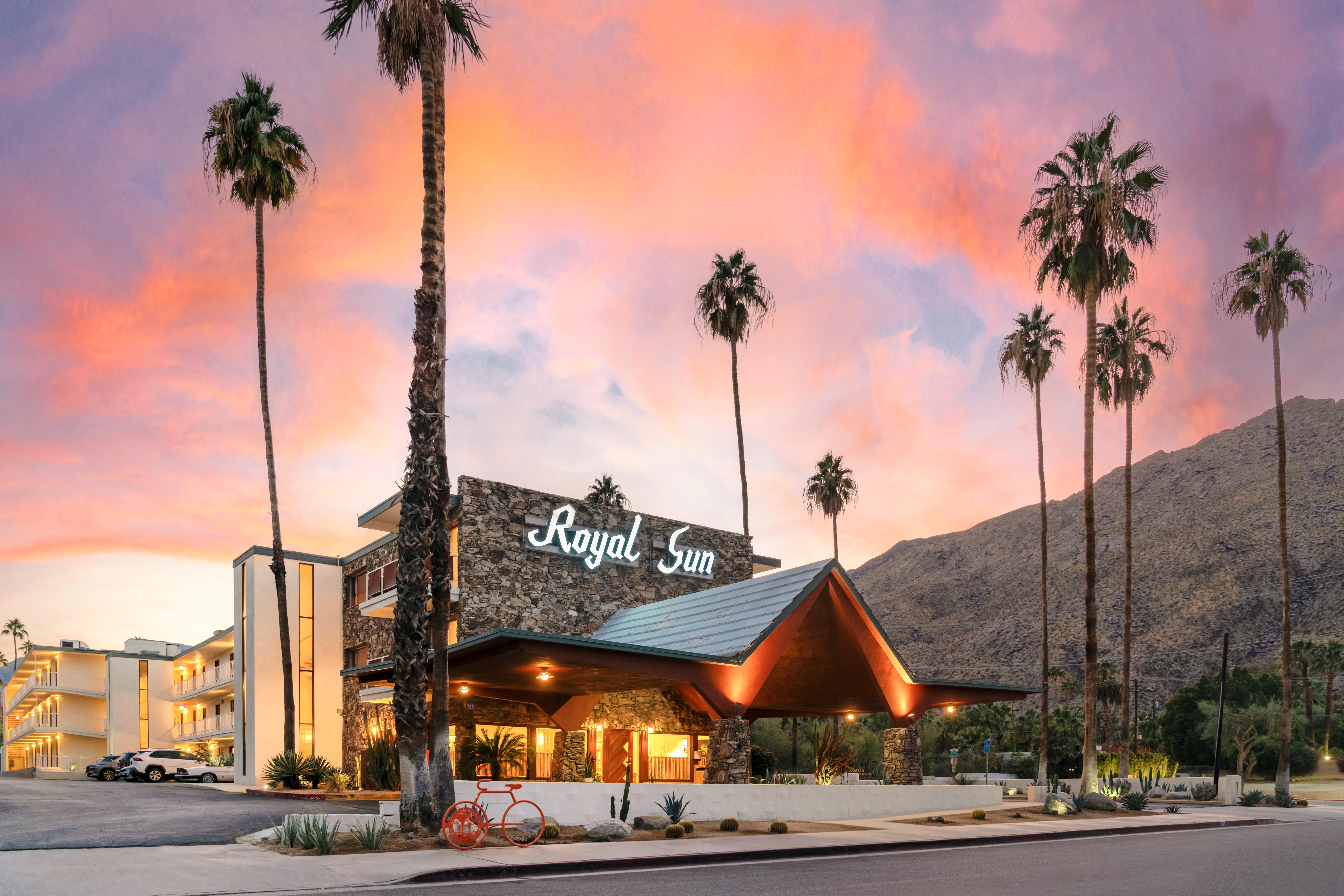 Royal Sun Palm Springs Hotell Eksteriør bilde